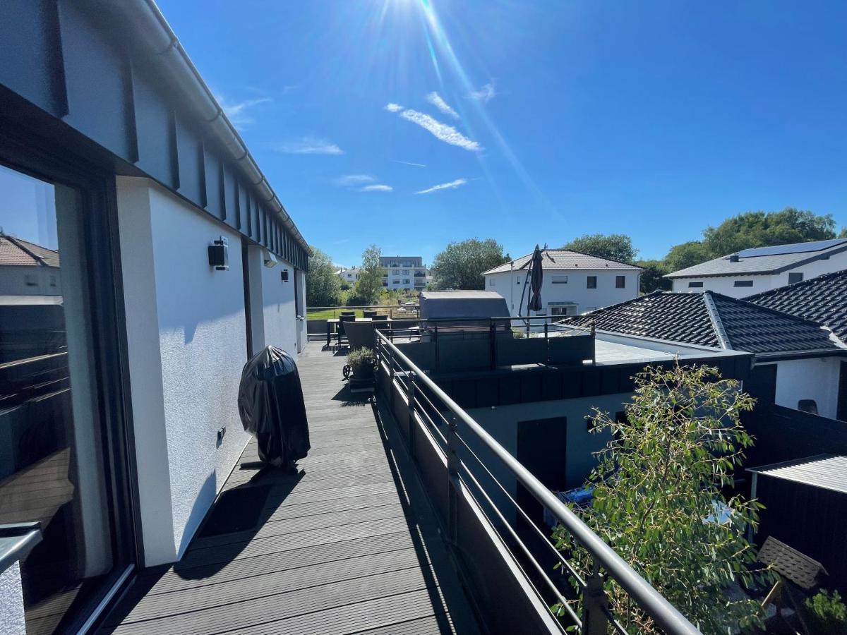 #Neu L Seeblick L Netflix L Boxspring L Nespresso L E-Tuer L Terrasse L 82M2 Ulmen Buitenkant foto