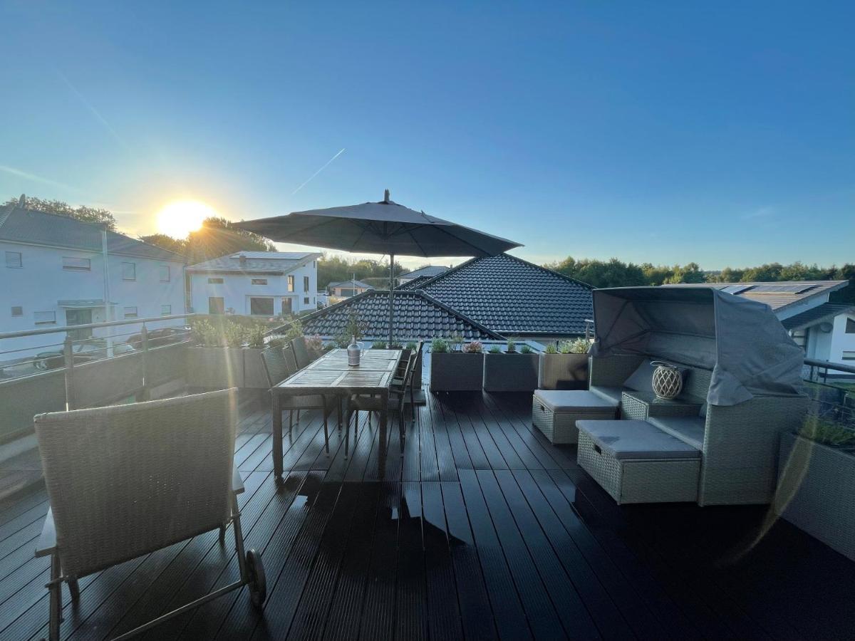 #Neu L Seeblick L Netflix L Boxspring L Nespresso L E-Tuer L Terrasse L 82M2 Ulmen Buitenkant foto